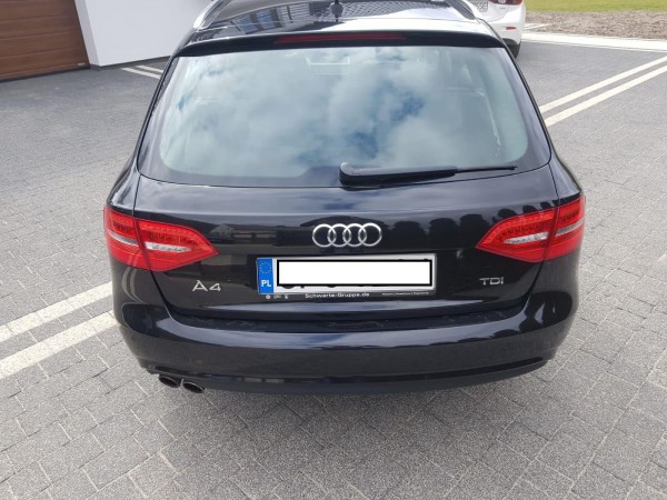 AUDI widok z tyłu