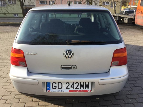 Volkswagen widok z tylu