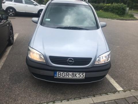 OPEL widok z przodu